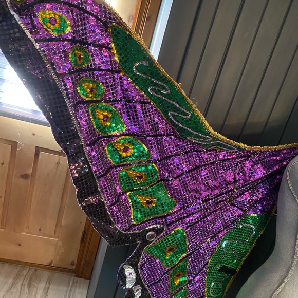 Stunning butterfly wings costume, handmade and unique. - Picture 6 of 6